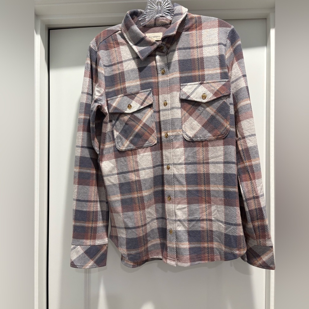 Plaid Shacket - image 1